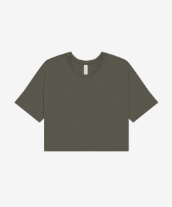 Alternative view of BELLA+CANVAS Women's Jersey Crop Tee - 6482bc