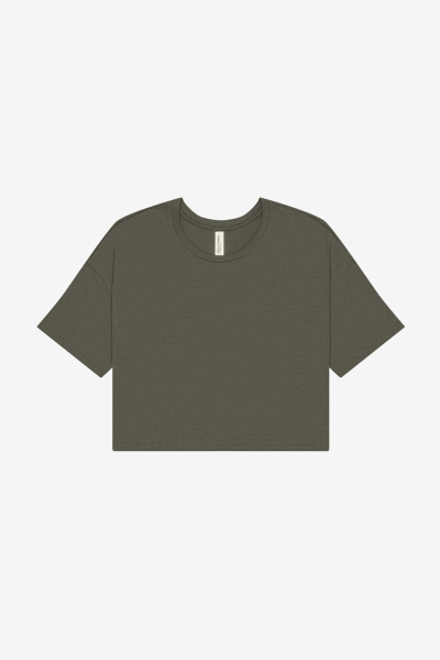 BELLA+CANVAS Women's Jersey Crop Tee - 6482bc - Image 2