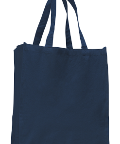 Q-Tees Canvas Gusset Shopping Tote - Image 3