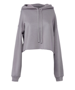 BELLA+CANVAS Women's Cropped Fleece Hoodie 7502bc - Image 5